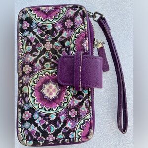 Vera Bradley RFID phone wristlet